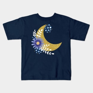 Gold harvest moon Kids T-Shirt